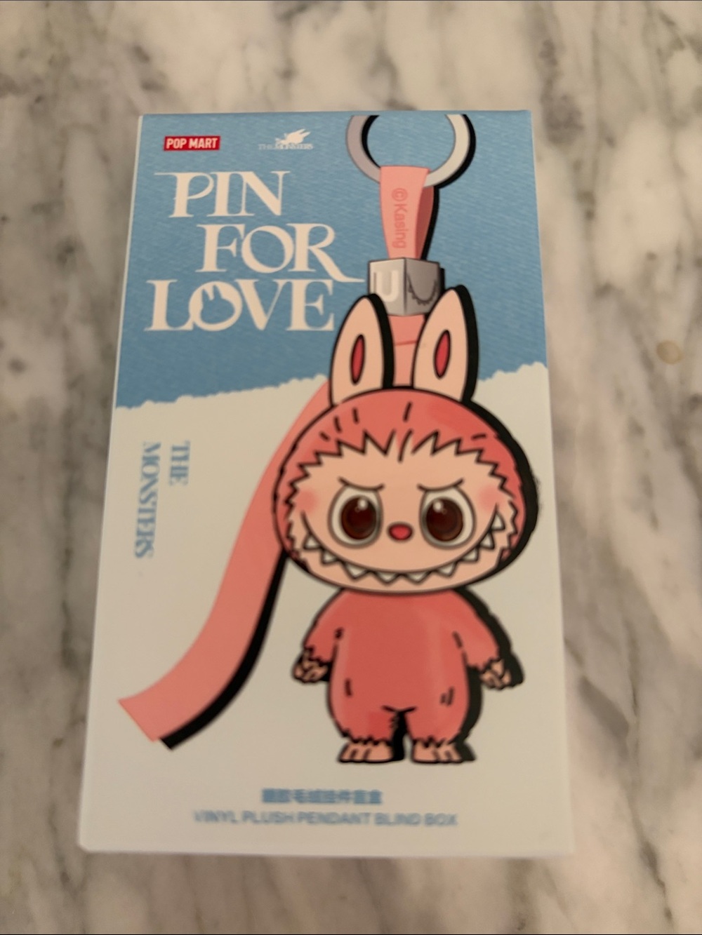 Pop Mart 'Pin For Love' Ampersand & Plush Pendant
